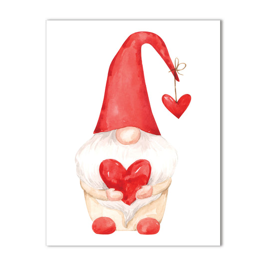 Lovely Gnomes Note Card 1