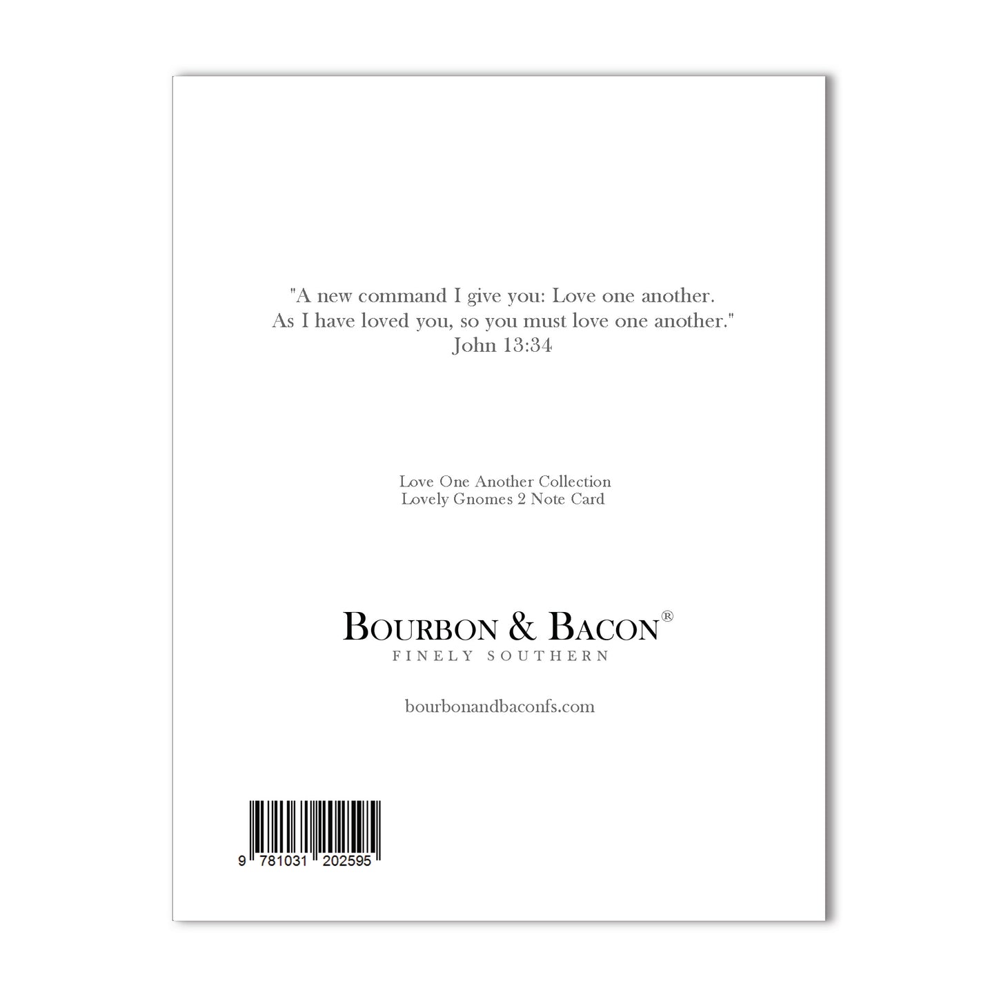 Lovely Gnomes Note Card 2