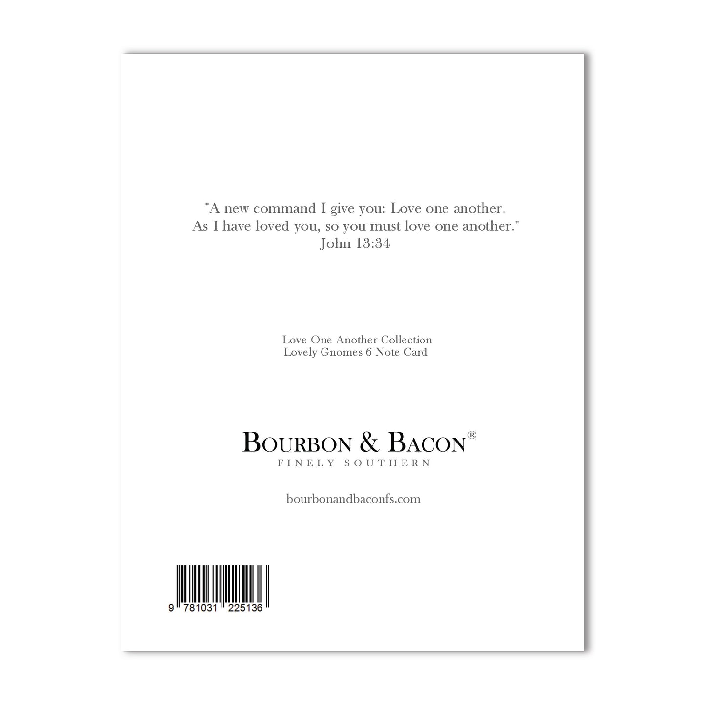 Lovely Gnomes Note Card 6