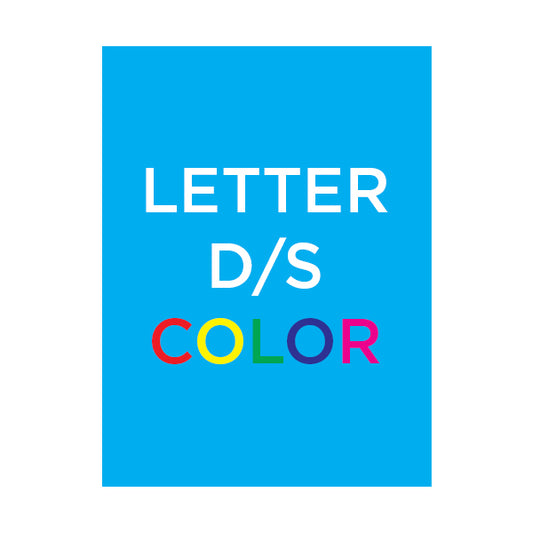 LETTER Color D/S Copy