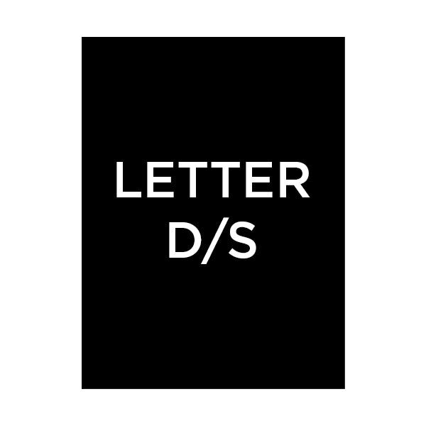 LETTER Black & White D/S Copy