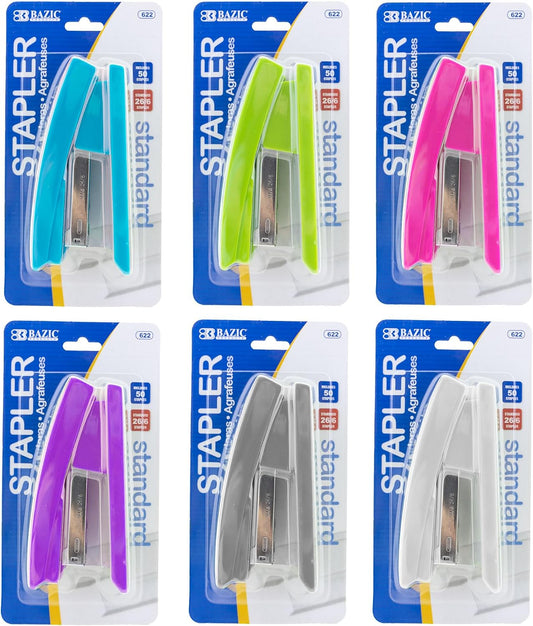BAZIC Medium Sized Desk Stapler