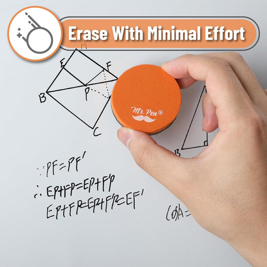 Mr. Pen Round Dry Erase Erasers