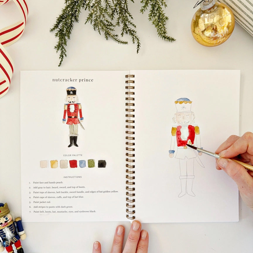 Emily Lex Nutcracker Watercolor Workbook