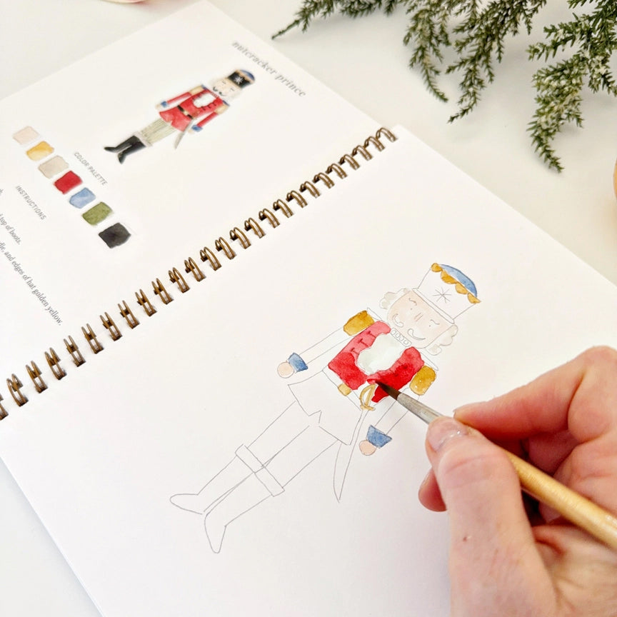 Emily Lex Nutcracker Watercolor Workbook
