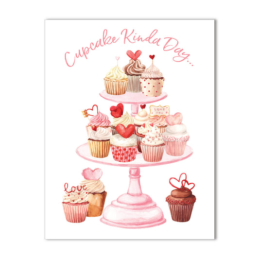 Cupcake Kinda Day Note Card