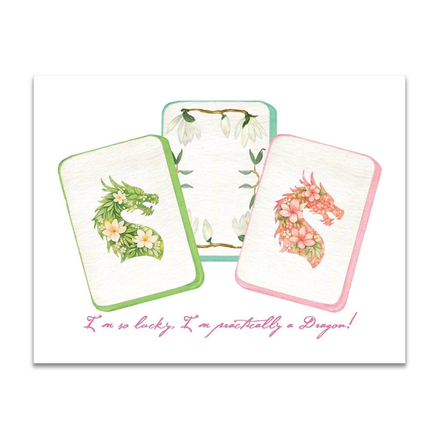 Southern Charm Mahjong Note Card Collection
