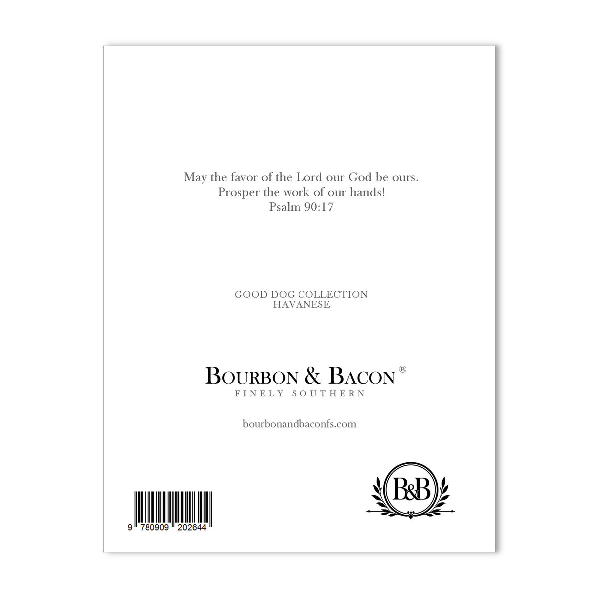 Havanese Black & White Note Cards Blank Boxed Set of 10