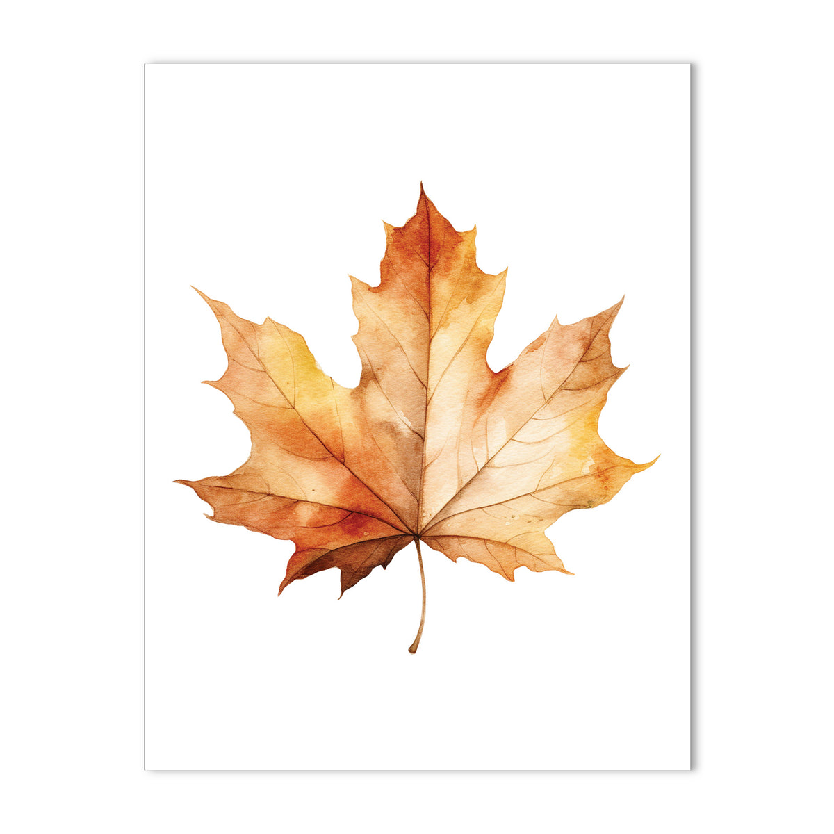 Autumn Cozy Note Card Set of 10 a2 Stationery