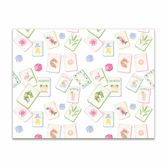 Southern Charm Mahjong Note Card