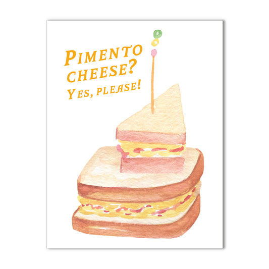 Pimento Cheese? Yes, Please Note Card