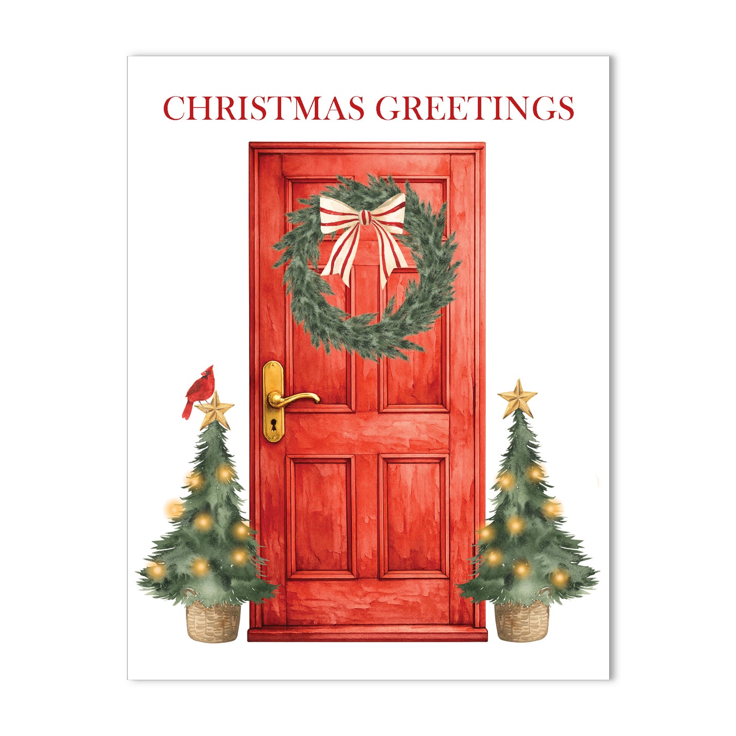 Red Door Greetings Christmas Blank Boxed Holiday Cards