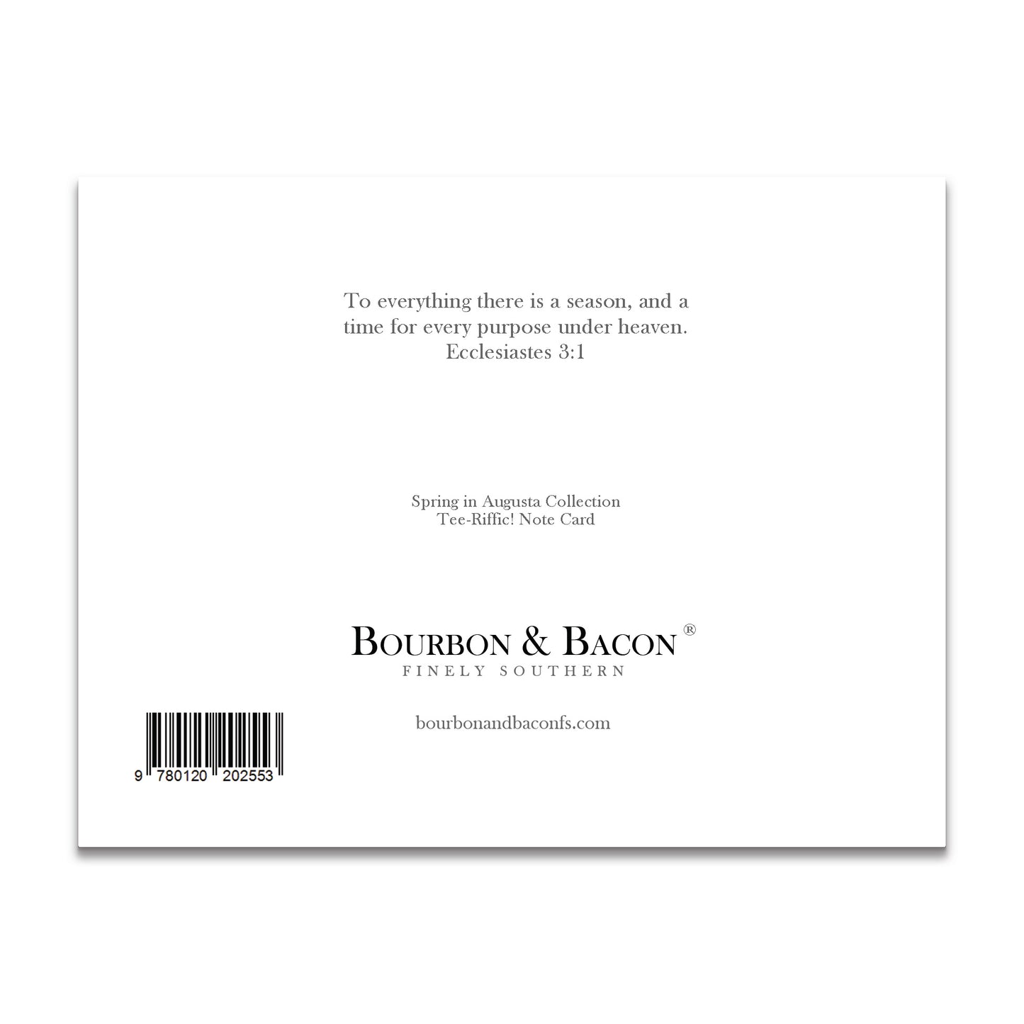 Tee-Riffic! Note Card