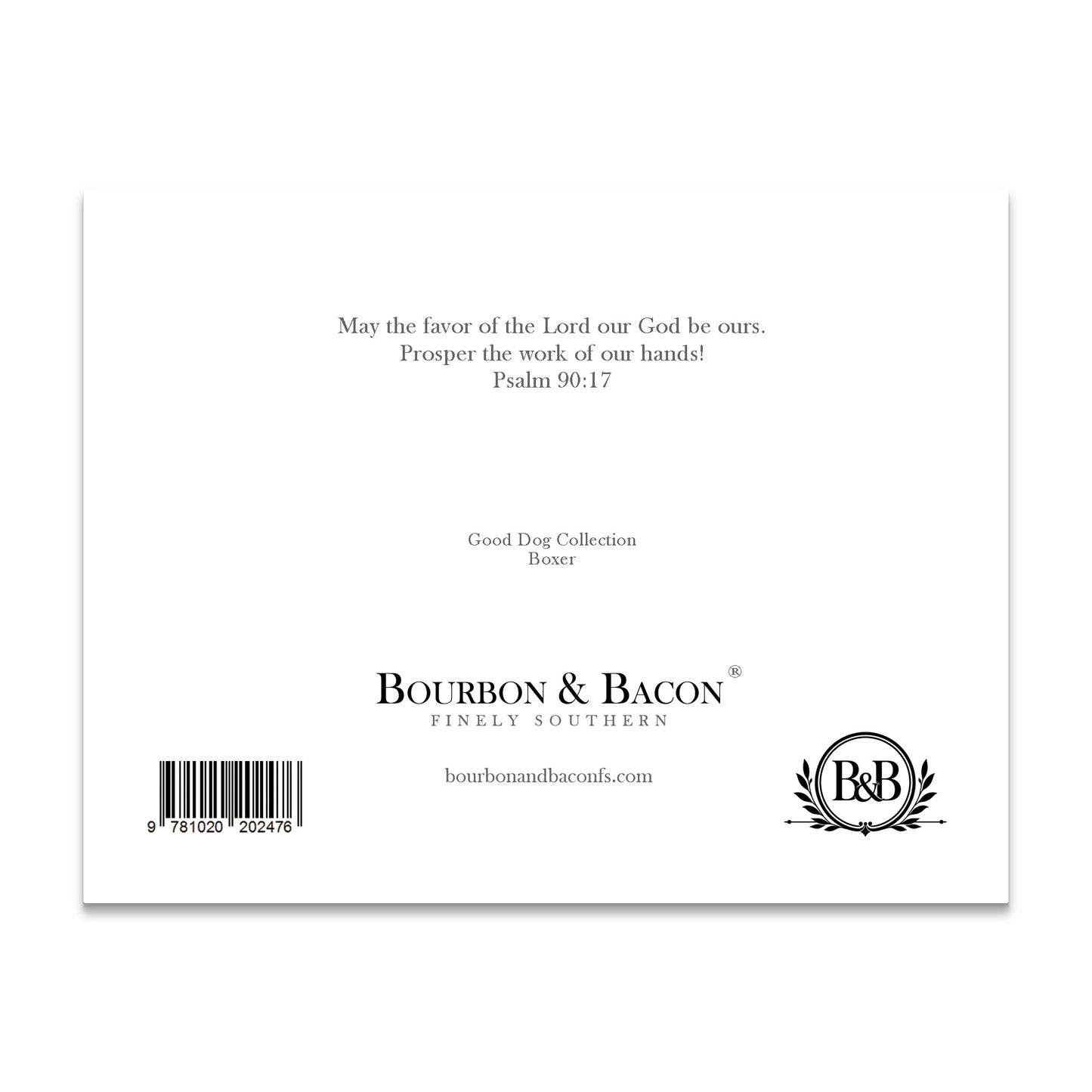 Boxer  Note Cards Blank Boxed Set of 10