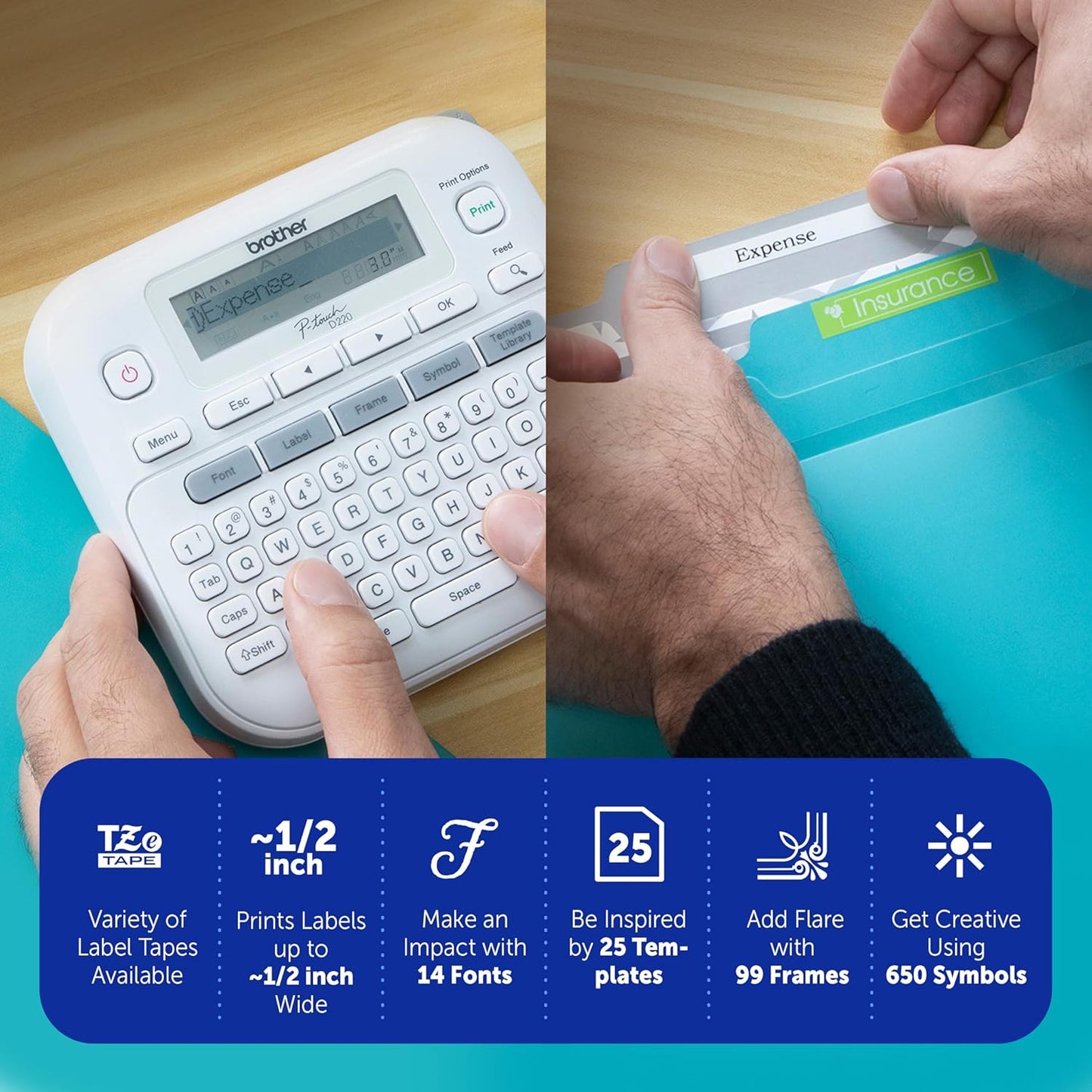 Brother P-Touch D220 Label Maker