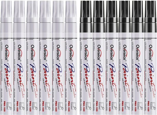 Overseas White or Black Paint Pens