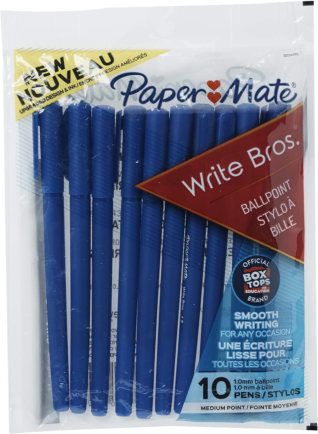 Paper*Mate Write Bros. Ballpoint Capped Pens, pack of 10
