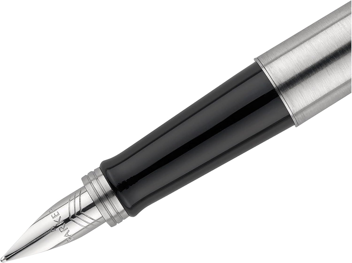 Parker Jotter Stainless Steel Chrome Trim Fountain Pen