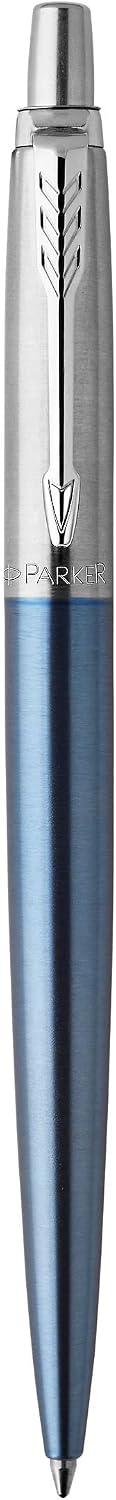 Parker Jotter Waterloo Blue Stainless Ballpoint Pen