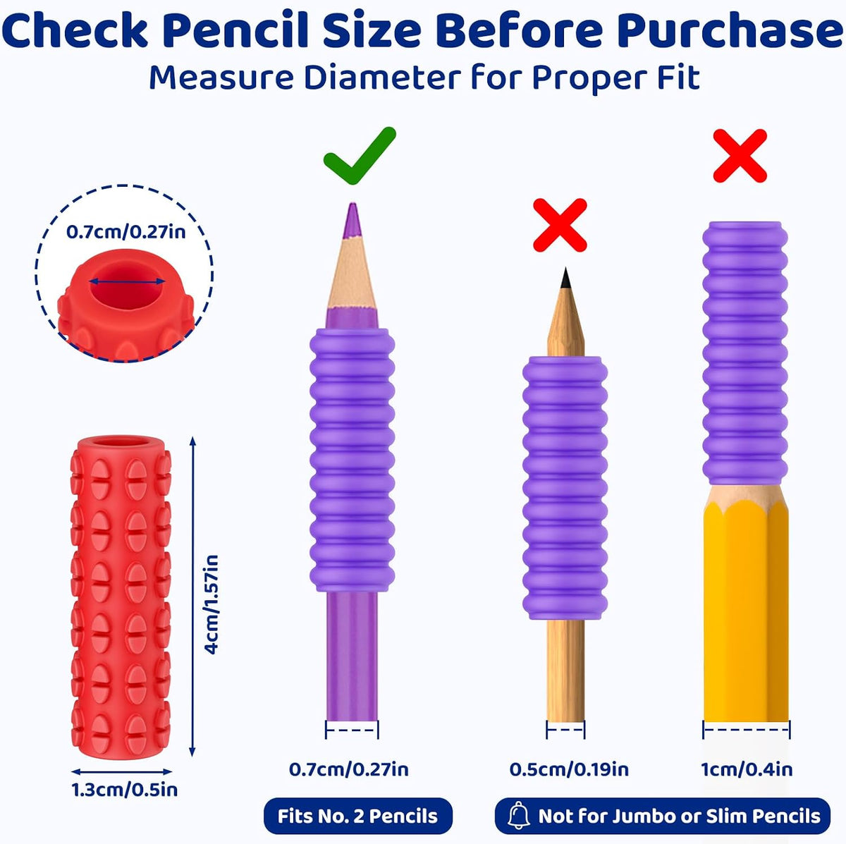 Soft Pencil Gripper
