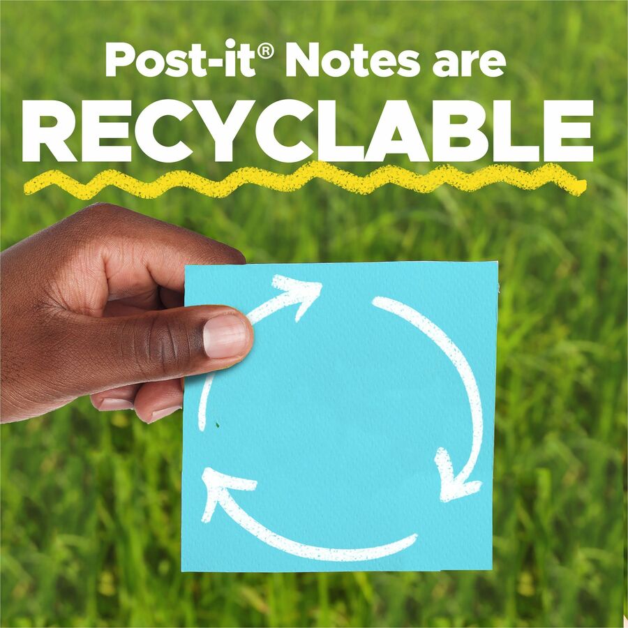 Post-it® Notes Minis, Colored Singles
