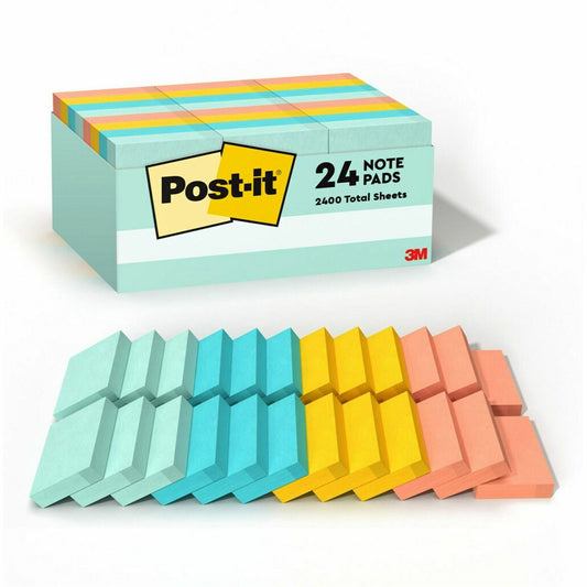 Post-it® Notes Minis, Colored Singles
