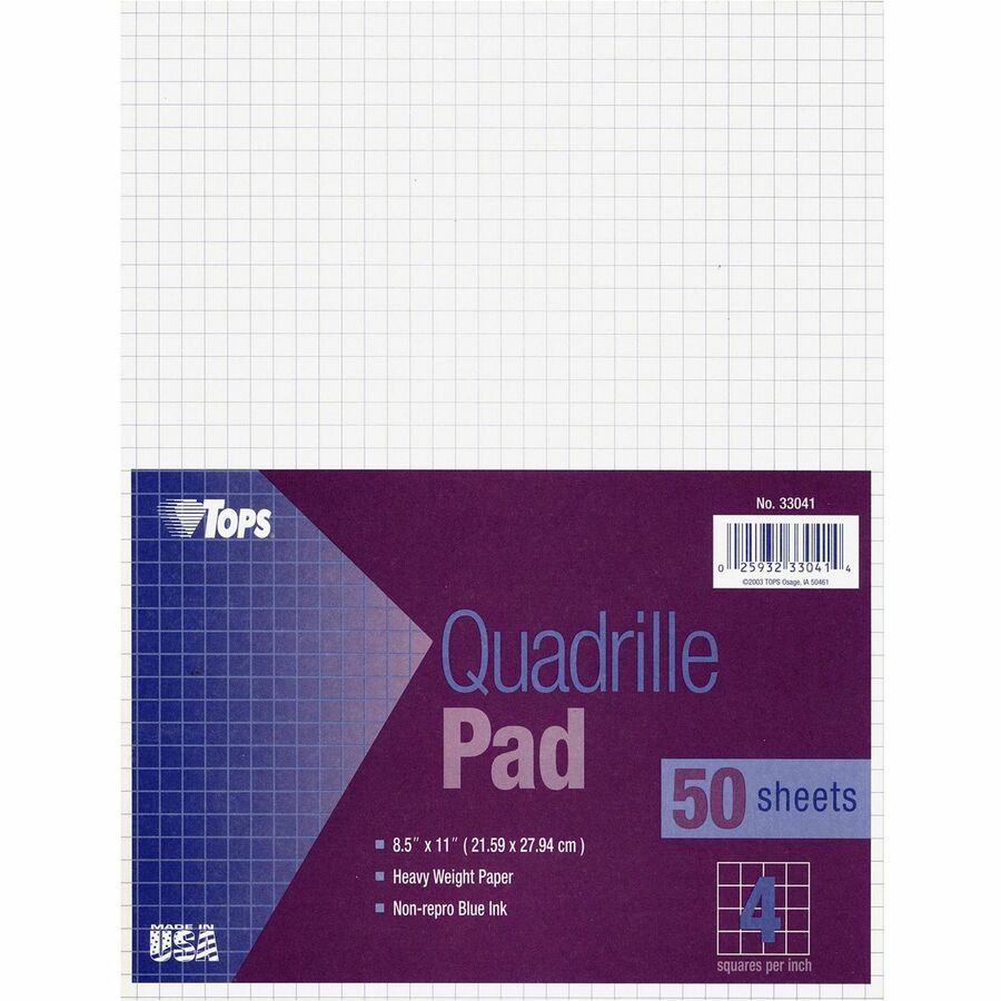 TOPS Quadrille Paper