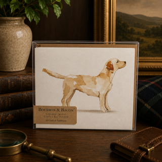 Yellow Labrador Retriever Note Cards Blank Boxed Set of 10