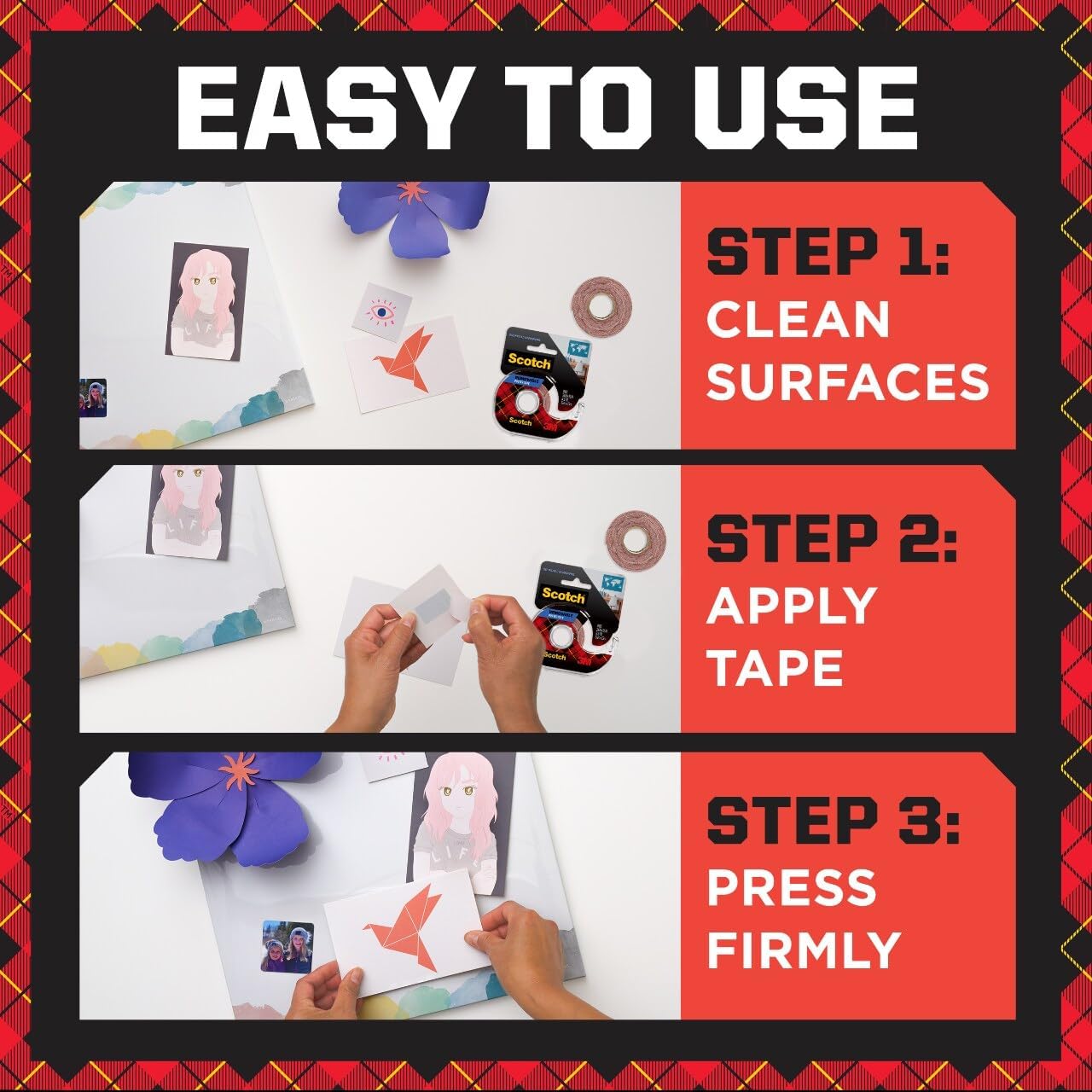 Scotch Removable Poster Tape