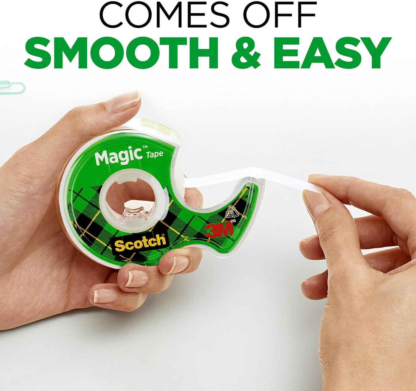 Scotch 3/4" x 300" Magic Tape in Dispenser, 1 roll