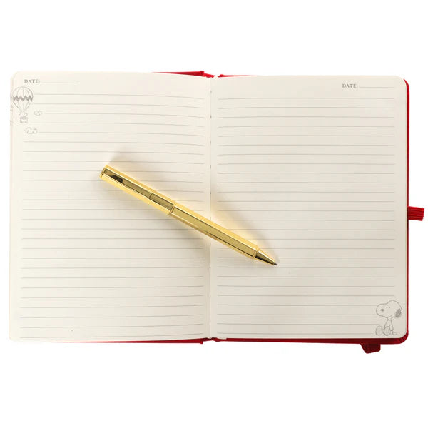 Peanuts Fabric-Covered Journal with Pen