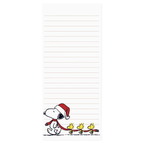 Peanuts List Pad