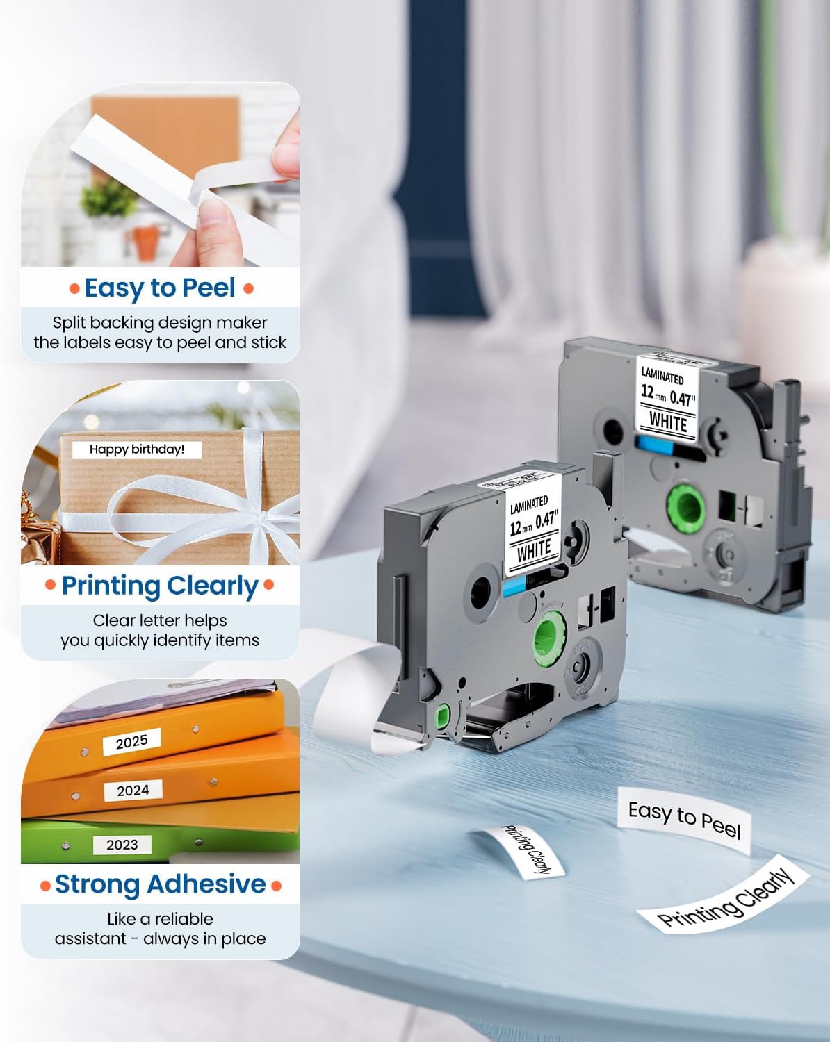 Brother P-Touch Laminated TZ (e) Labels
