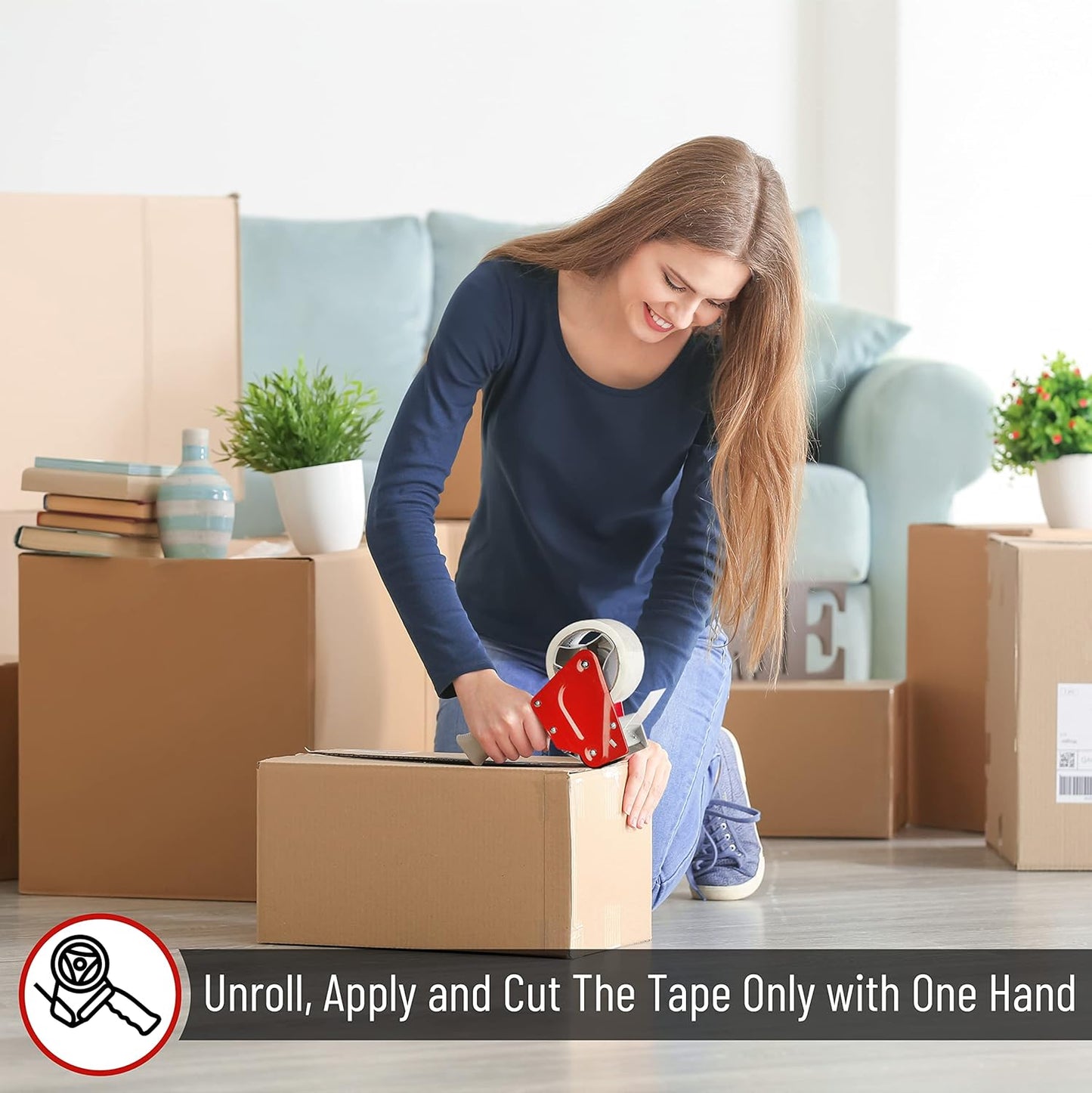 Mr. Pen Packing Tape Dispenser w/ Tape