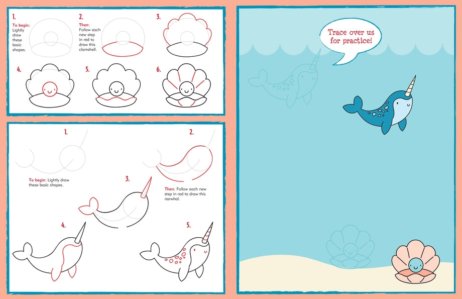 Learn To Draw . . . Unicorns, Mermaids & More!