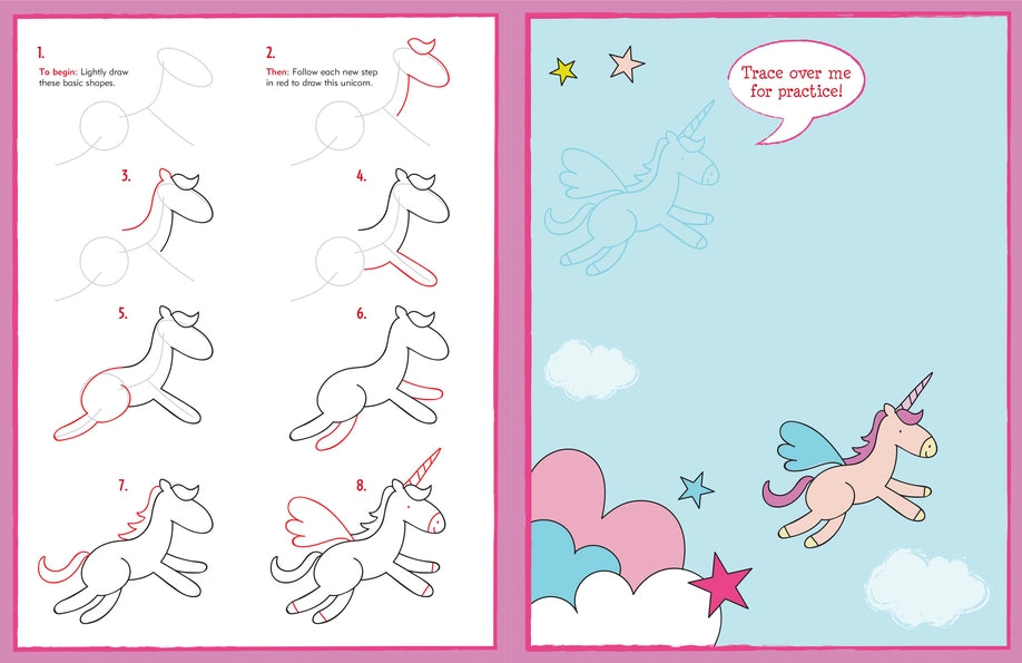Learn To Draw . . . Unicorns, Mermaids & More!