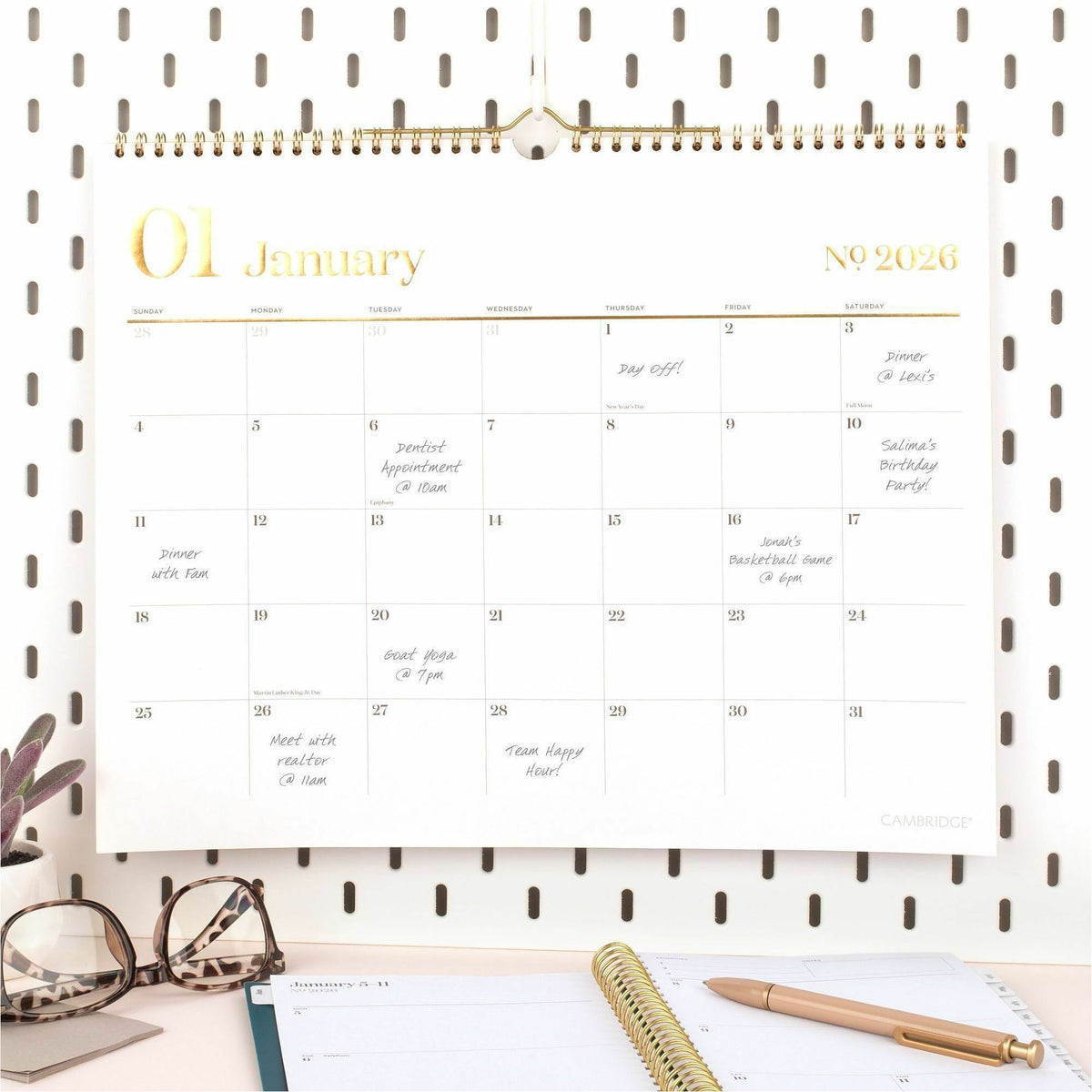 At-A-Glance WorkStyle Wall Calendar