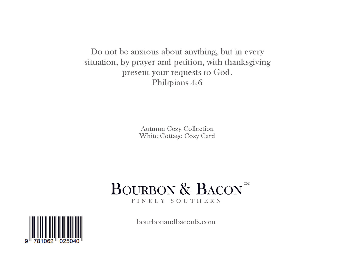 White Cottage Cozy Note Cards