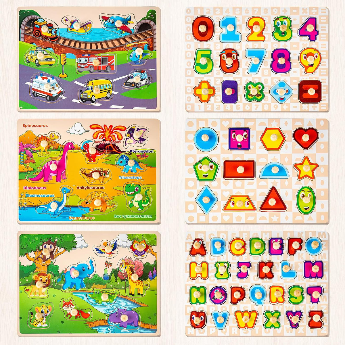 Educational Wooden Puzzle