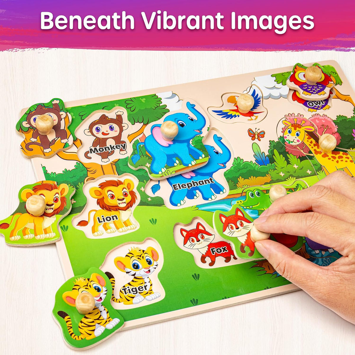 Educational Wooden Puzzle