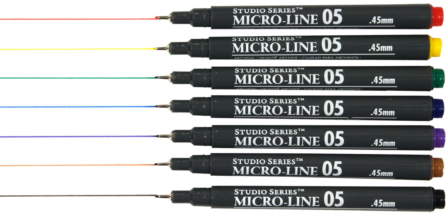 Studio Series Color Micro-Line Pen Set (Set of 7)