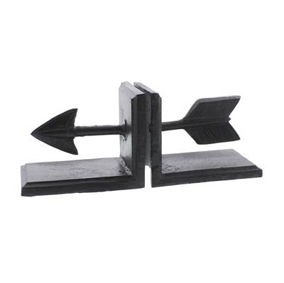 Cast Iron Bookends, Set of 2