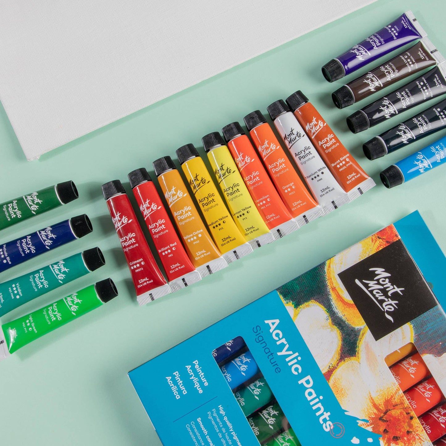 Acrylic Paints Signature 18pc x 12ml (0.4 US fl.oz)