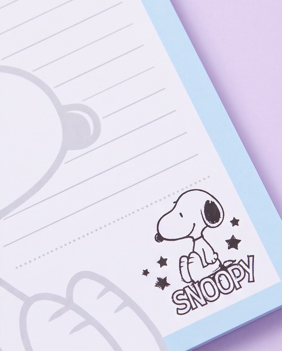Snoopy Notepad — A Little Piece of Nostalgia for Every Note