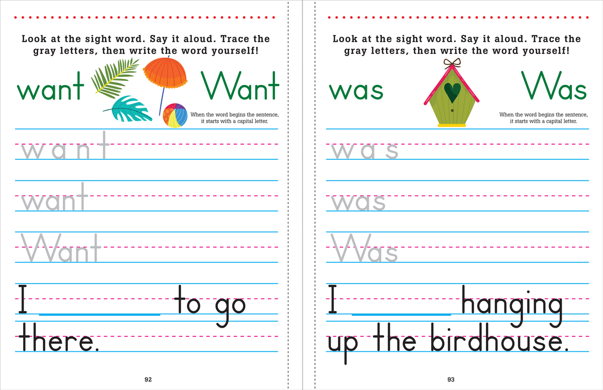 Trace & Learn: Sight Words!
