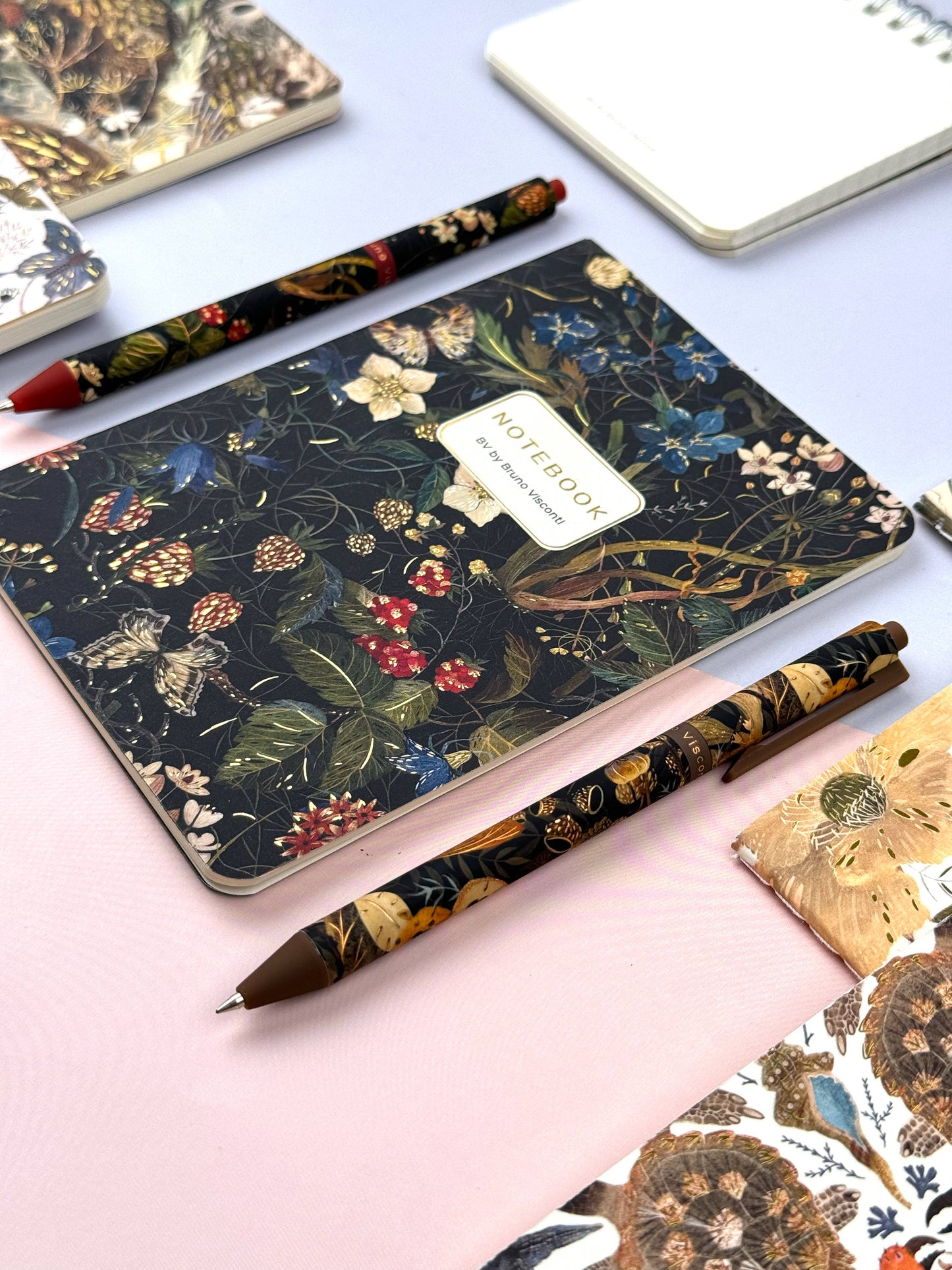 A-5 Notebook- Forest Flowers Notebook