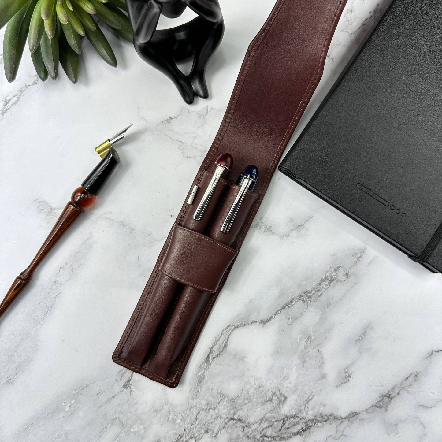 Pen Case, Leather