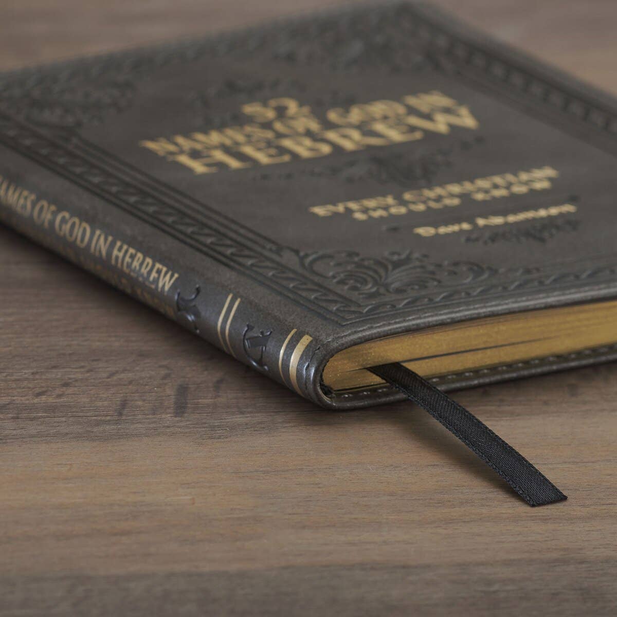 Gift Book 52 Hebrew Names of God Faux Leather