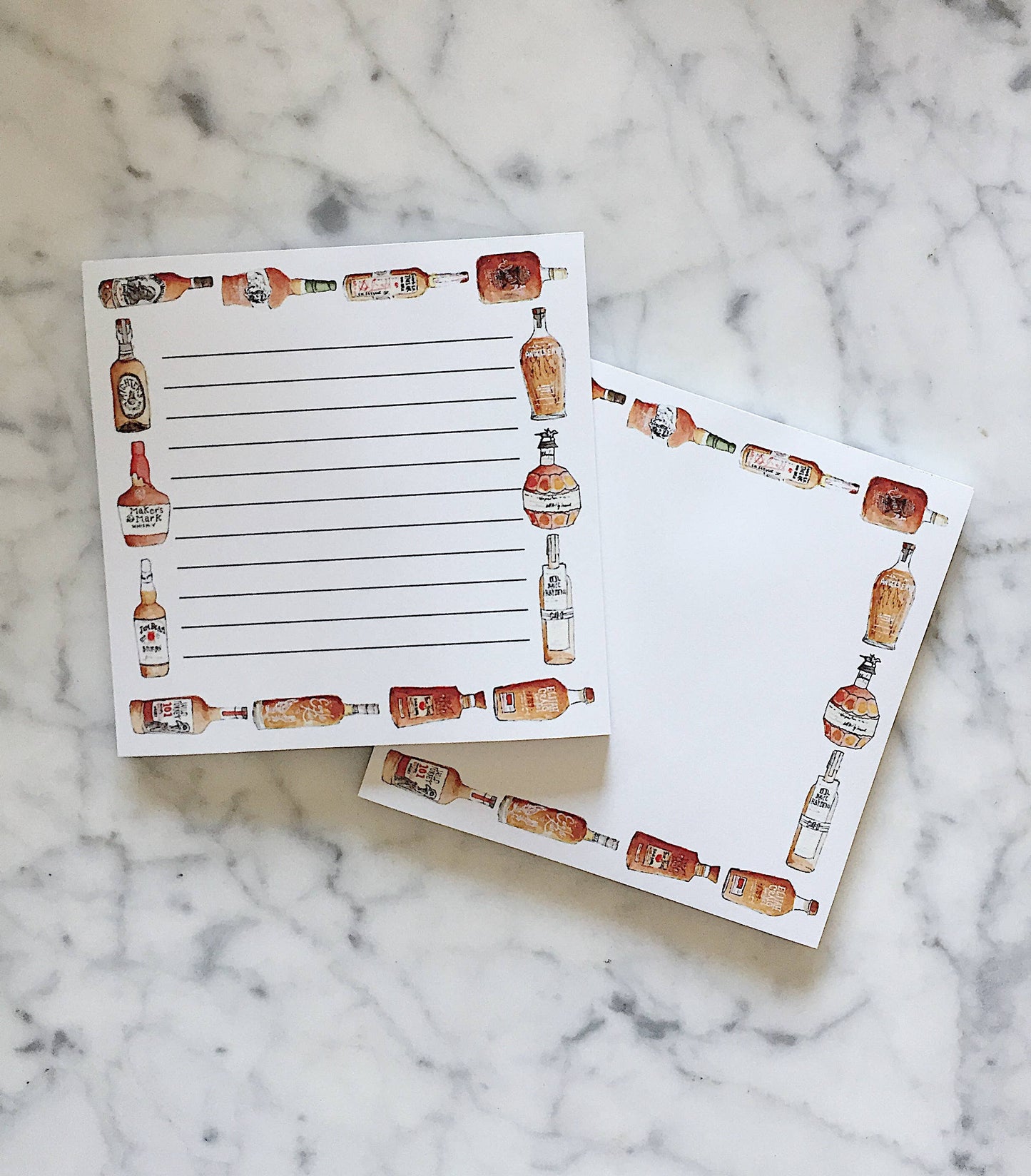 Kentucky Bourbons Wraparound Notepad