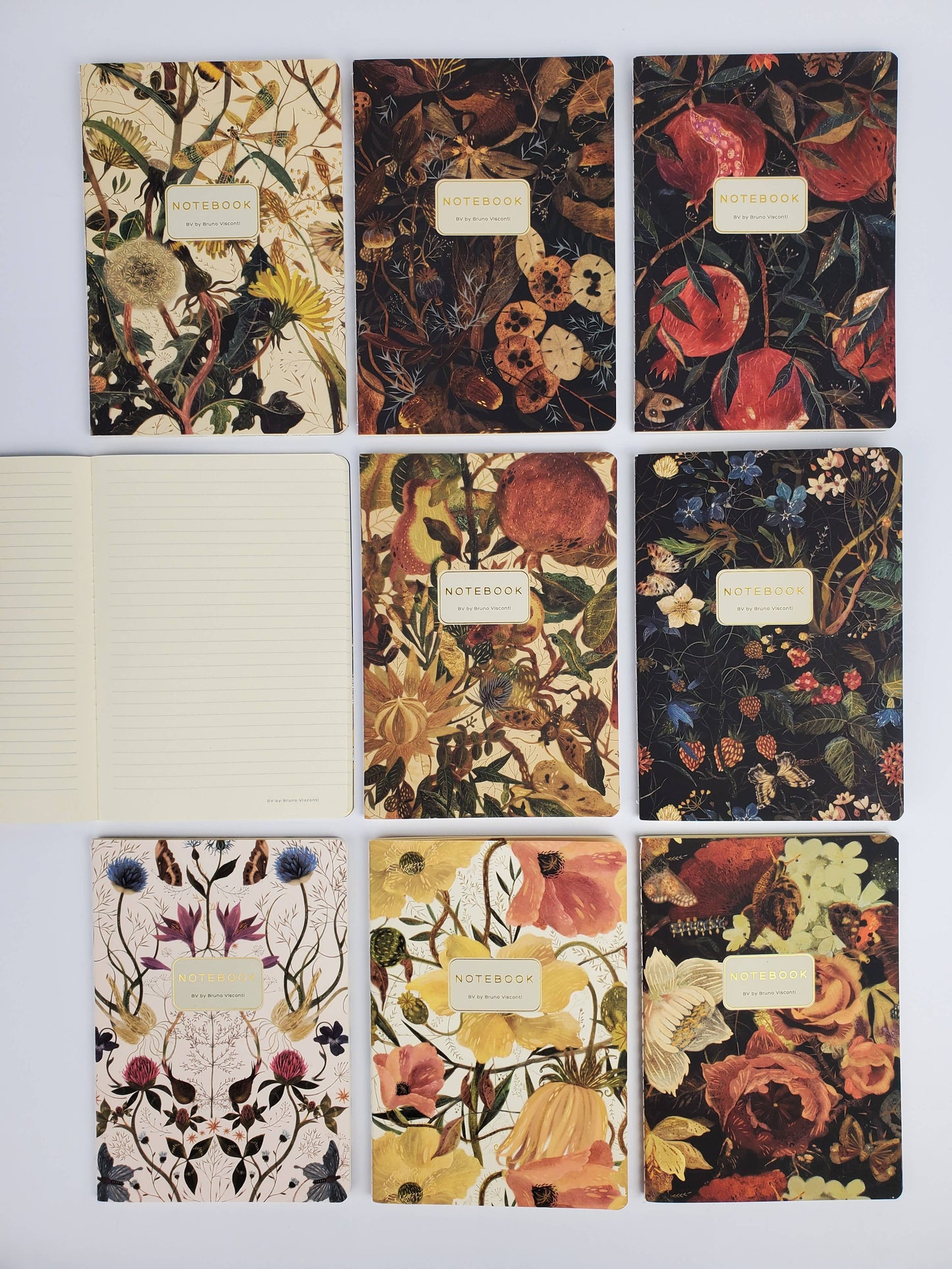 A-5 Notebook- Forest Flowers Notebook